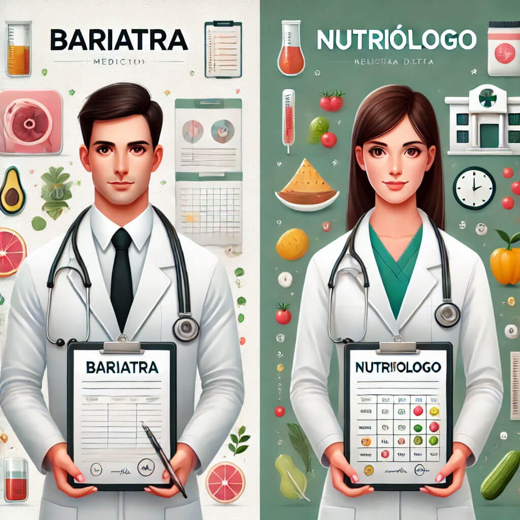 diferencia entre bariatra y nutriólogo, bariatra o nutriólogo, diferencia entre nutriólogo y bariatra, nutriólogo bariatra, diferencia de bariatra y nutriólogo