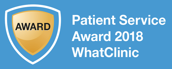 Patient Service Award 2018 WhatClinic